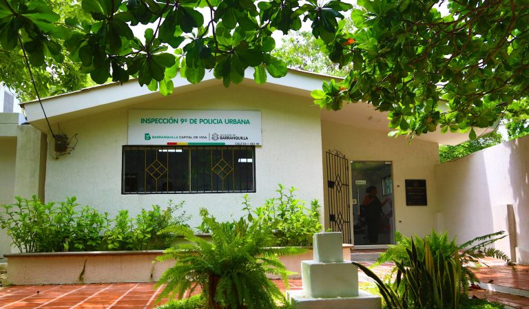 Fachada de la inspeccion 9 de policia urbana