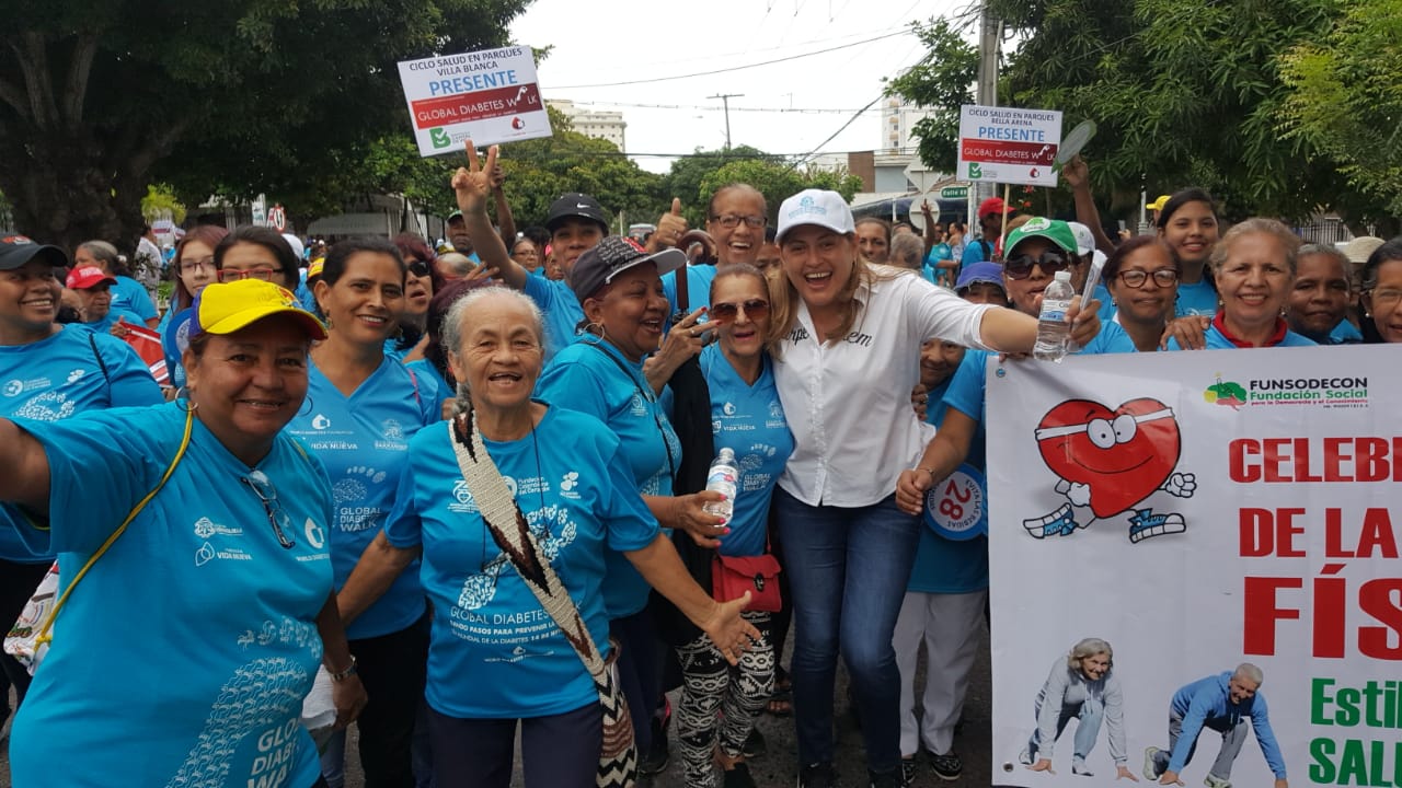 Caminata por la diabetes
