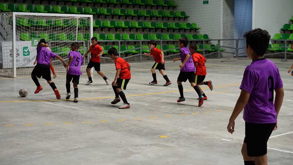 Partido de fútbol sala