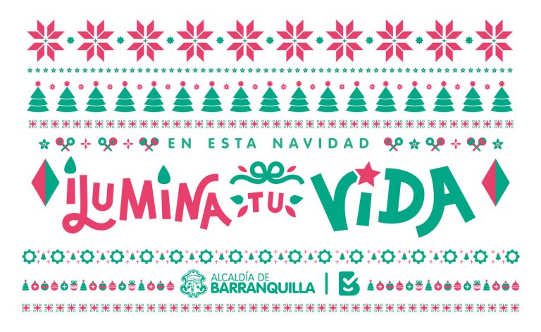 Banner de navidad, Ilumina tu vida