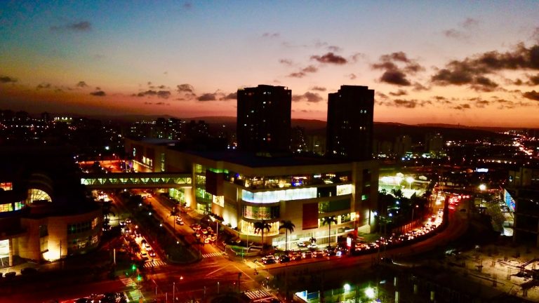 Panorámica nocturna Barranquilla