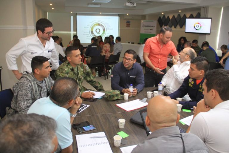 Mesas de trabajo de seguridad