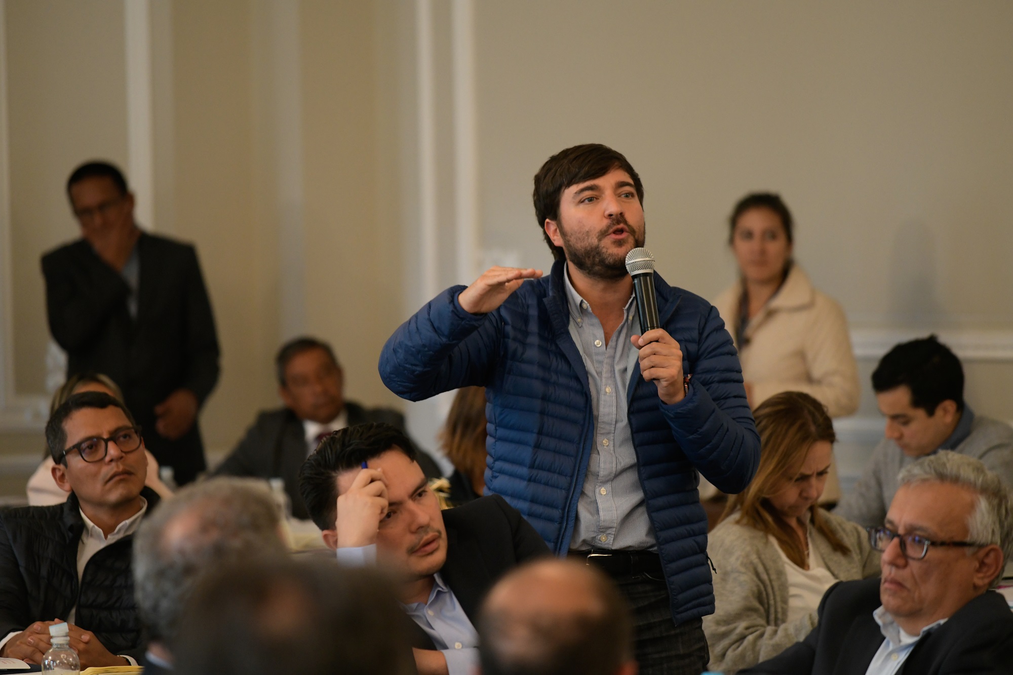 Intervencion del alcalde Reunión de alcaldes con el Presidente Duque