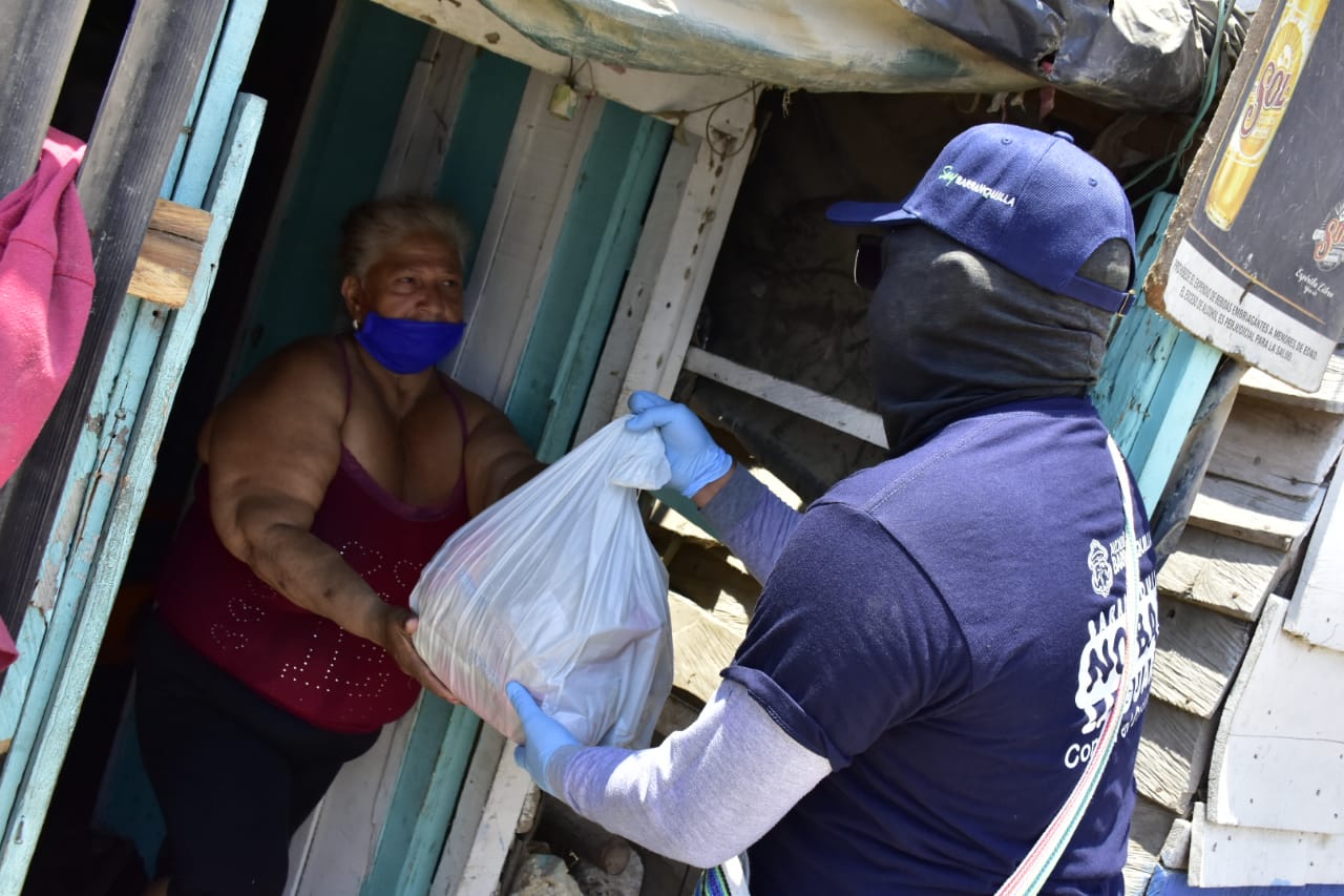 Entrega de mercado Covid 19