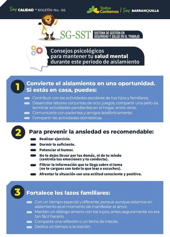 Flyer Todos contamos informacion Sistema de Seguridad y Salud en el trabajo