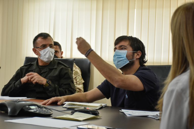 Reunión alcalde en consejo de seguridad