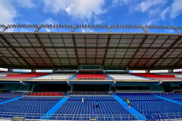 Panoramica de graderias del estadio metropolitano