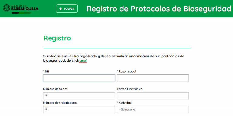 Pantallazo de formularios seguros