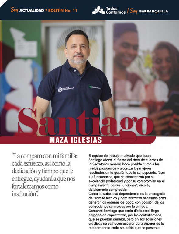 Pagina de todos contamos con personaje Santiago Maza