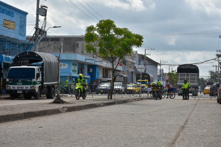 Cerco sanitario en Barranquillita