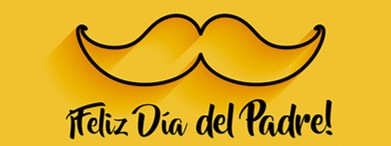 Banner Amarillo del dia del padre