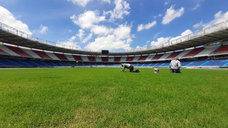 Vista panoramica de Cancha estadio Metropolitano