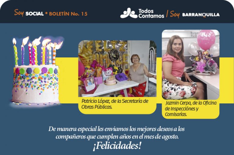 Página Todos Contamos Cumpleaños funcionarios