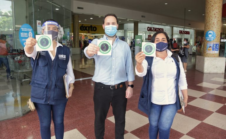 Operativo Covid en Centro Comercial Panorama