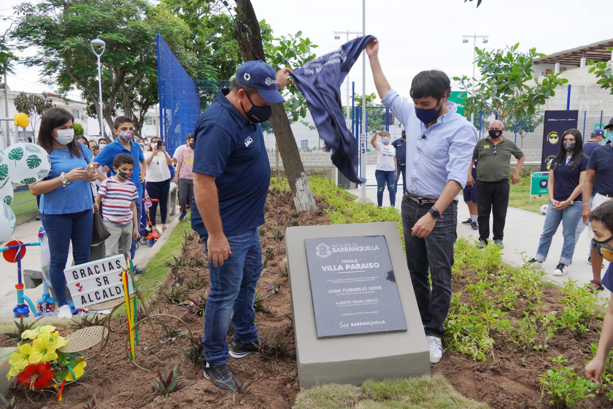 Entrega de parques