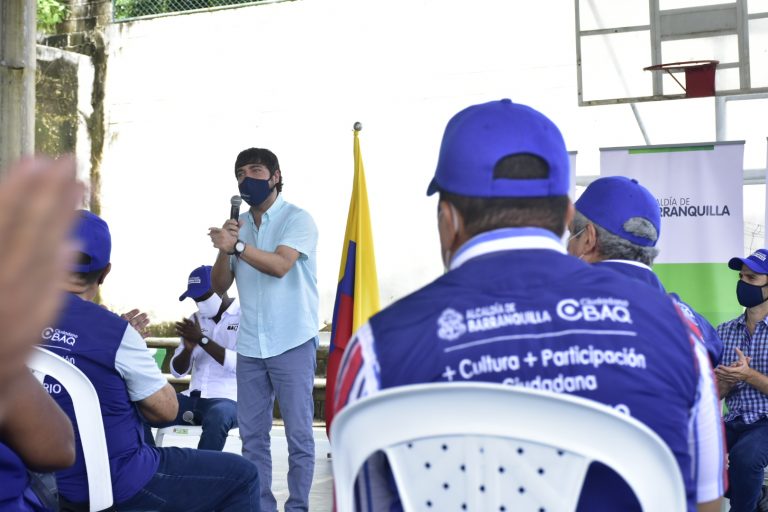 Miembros de voluntariado Juntas de Acción Comunal