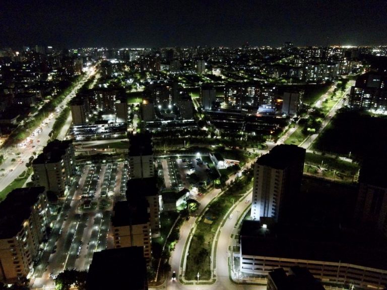 Panorámica Barranquilla Noche.