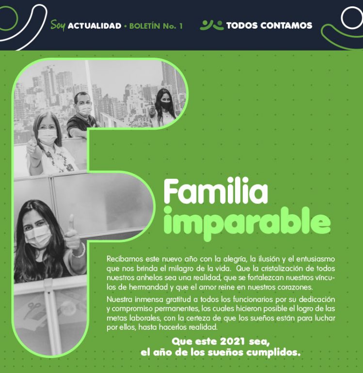 Infografía familia imparable