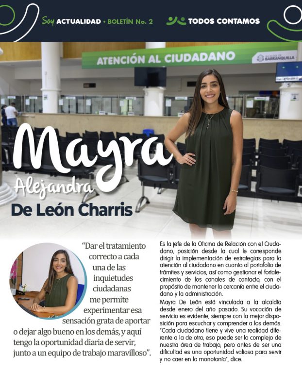 Portada Mayra De León personaje 