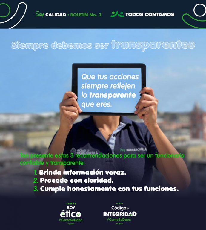 Infografía código de integridad