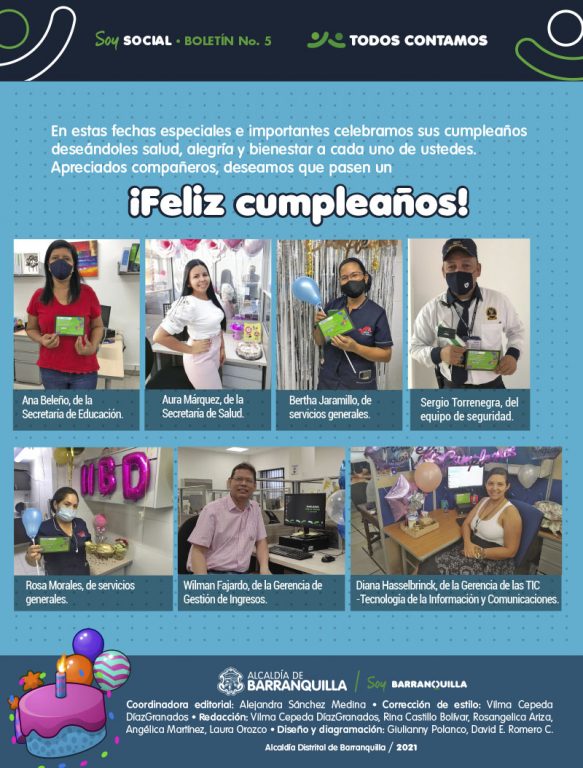 Información cumpleaños