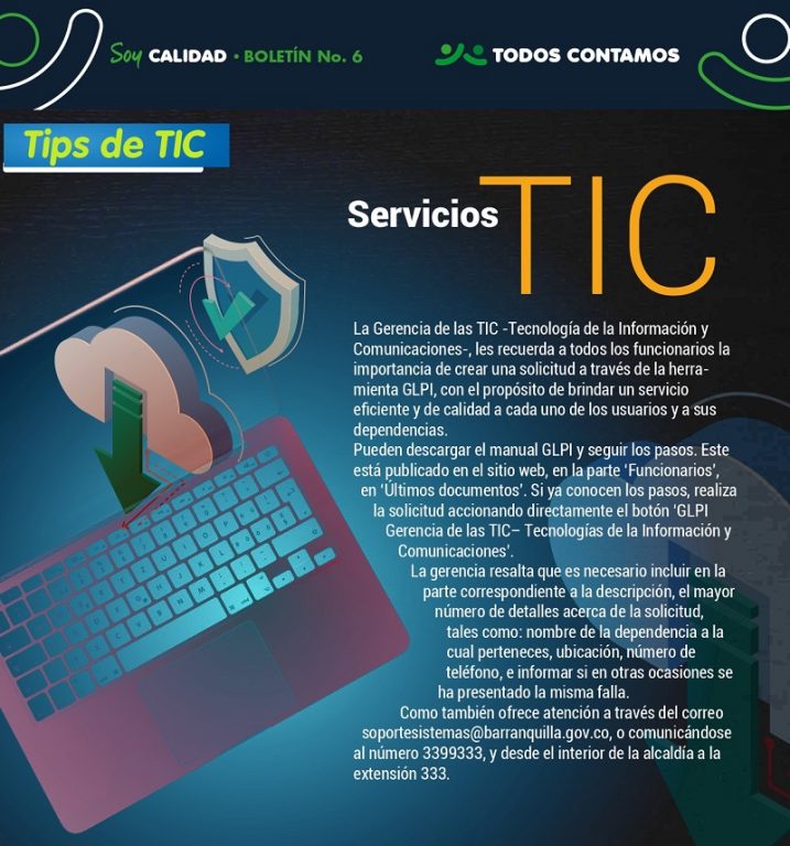 Infografía tips de TIC