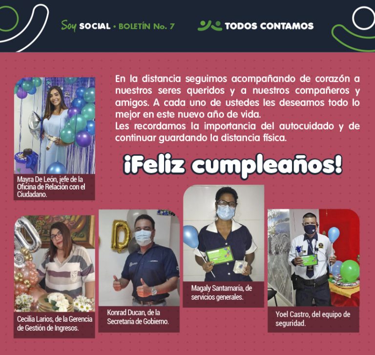 Información cumpleaños