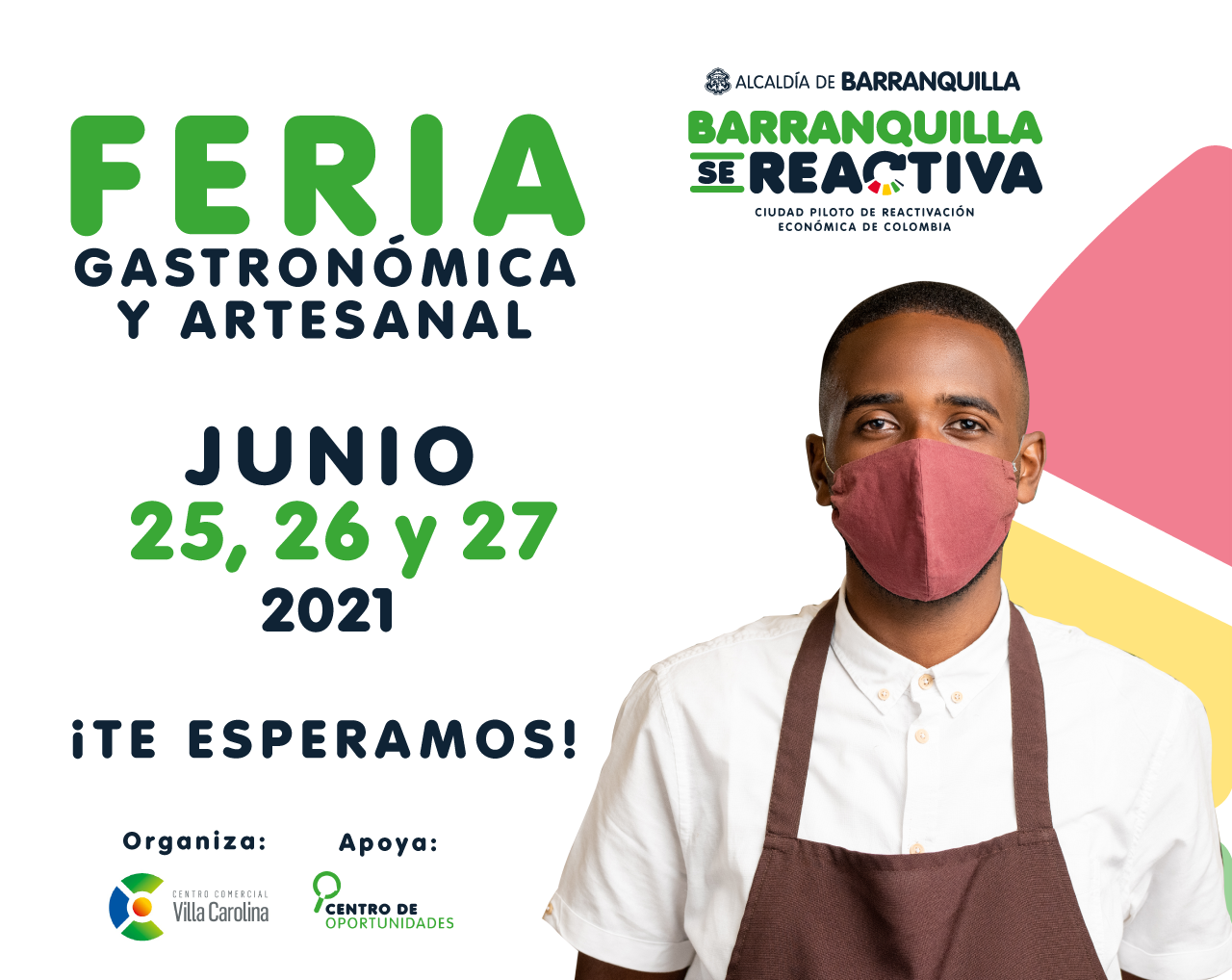 Banner feria gastronómica