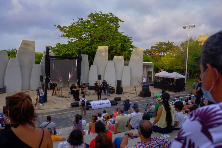 Concha Acústica parque Sagrado Corazón.