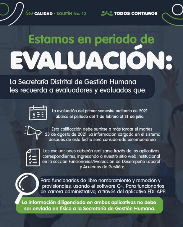 Información sobre la evaluación