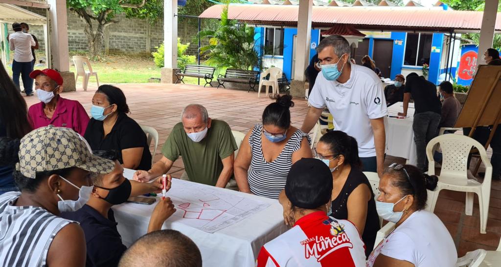 Secretario de Planeación en mesa de trabajo de la jornada de socialización