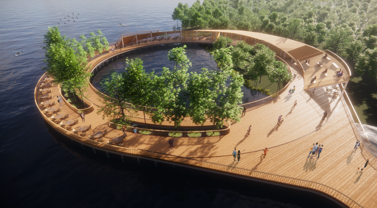 Imagen de diseño de Cienaga de Ecoparque Mayoquin 