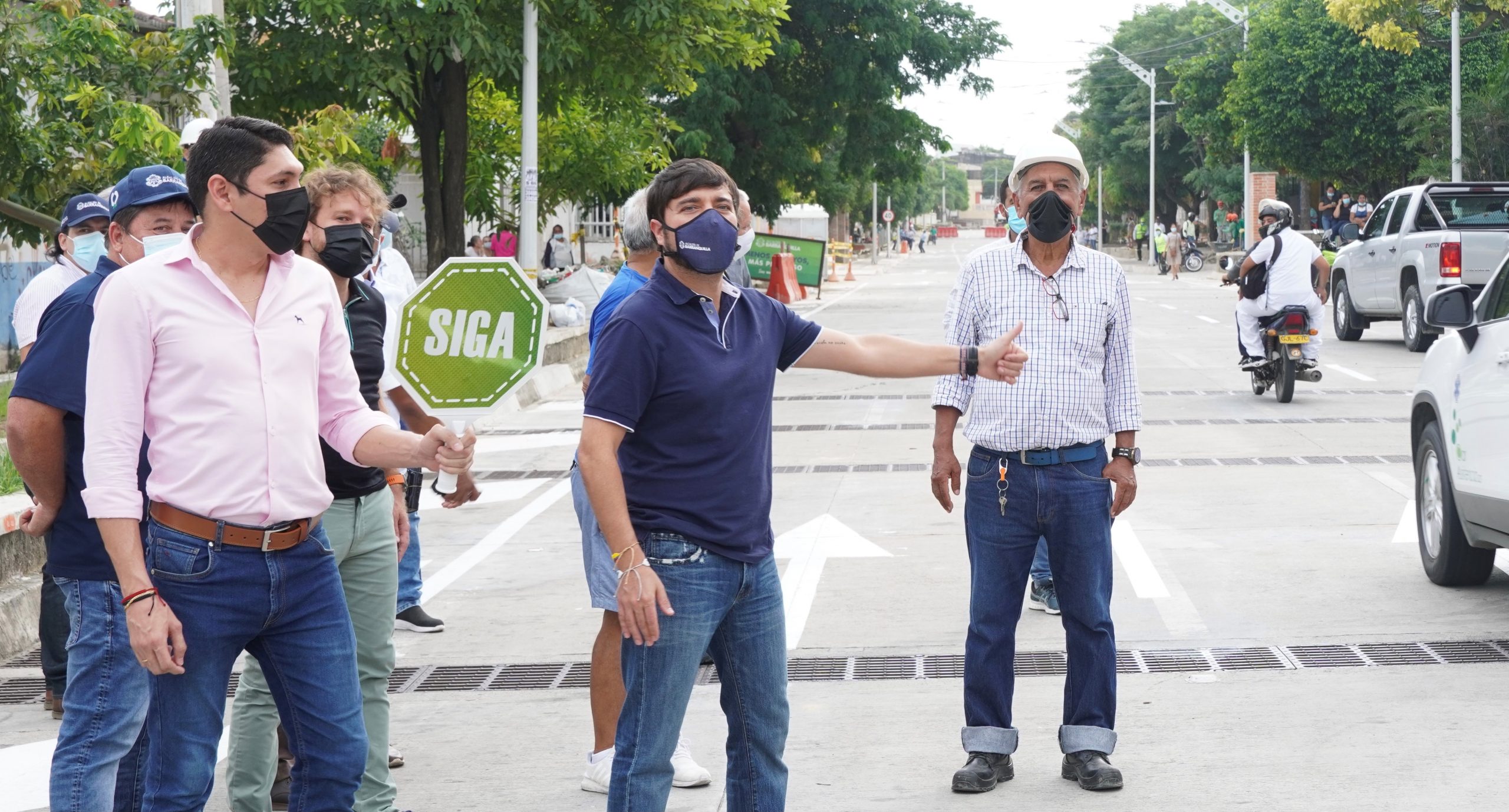 Alcalde en las vias