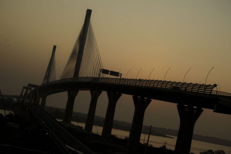 Panorámica del puente Pumarejo