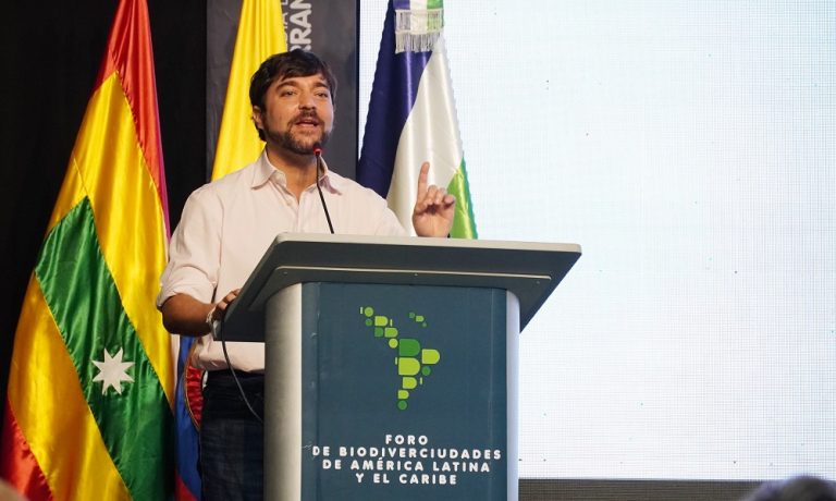 Alcalde Pumarejo en Foro de Biodiverciudades