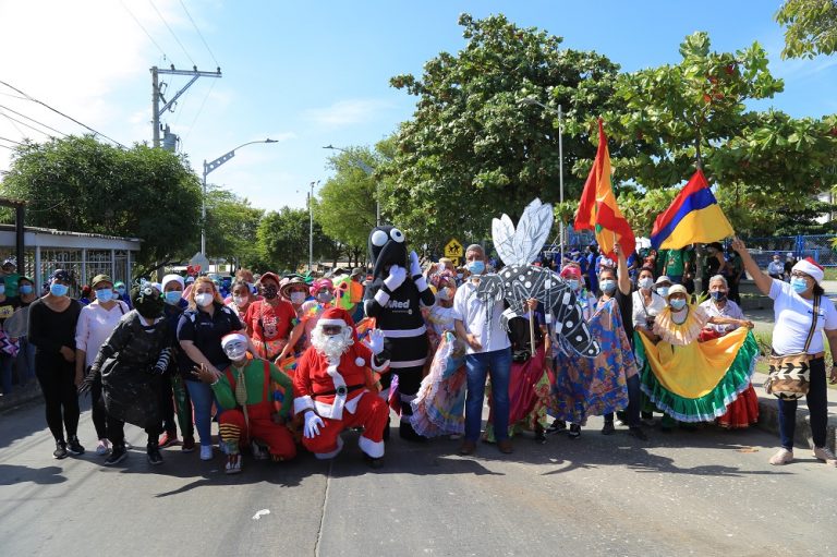 Movilización social en la localidad Suroccidente por lucha contra el Dengue.