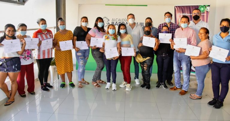 Graduación de cocineras del Centro de Barranquilla 