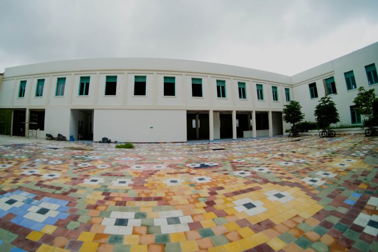 Fachada de fabrica de la cultura