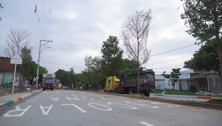 Panorámica de la calle