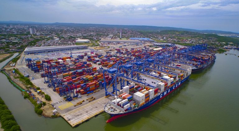 Panorámica Puerto de Barranquilla