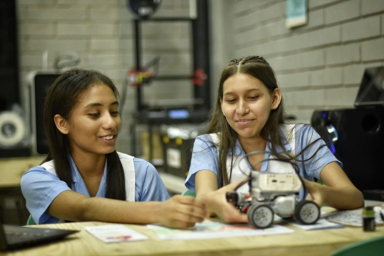 Estudiantes de IE Nuestra Señora de las Nieves