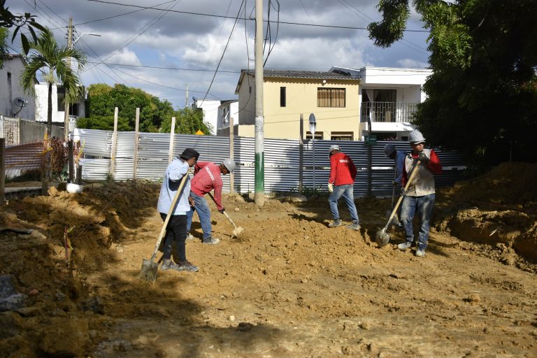 Obras de transformación barrial en la Localidad Metropolitana