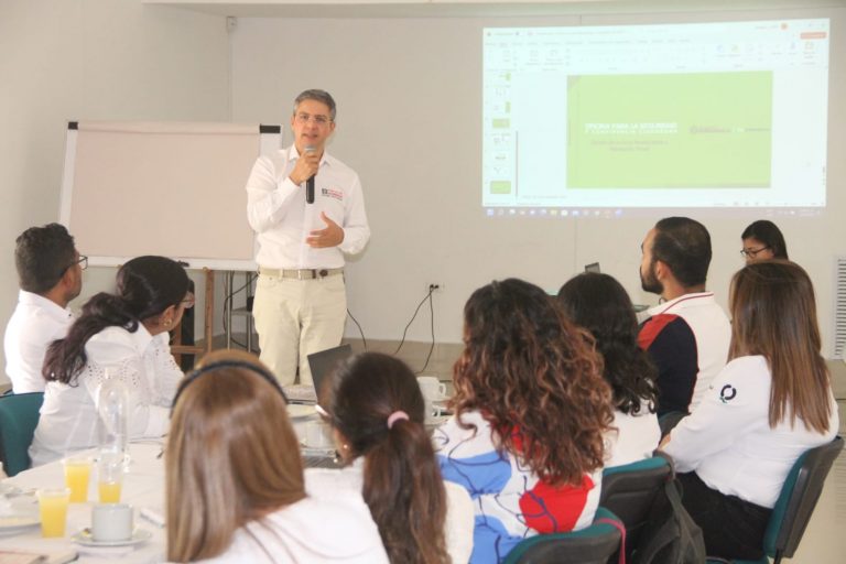 Reunión de trabajo equipo Oficina de Seguridad y Convivencia