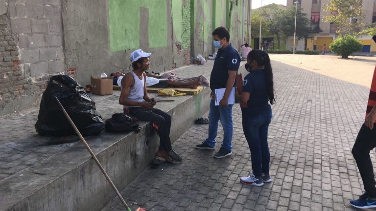 Arlington García Padilla trabajando por los habitantes de calle 