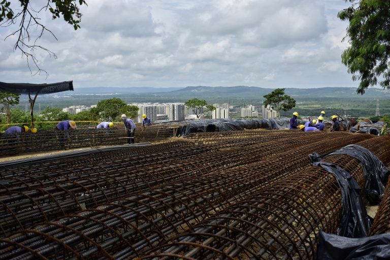 Obras en Bosque Urbano Miramar