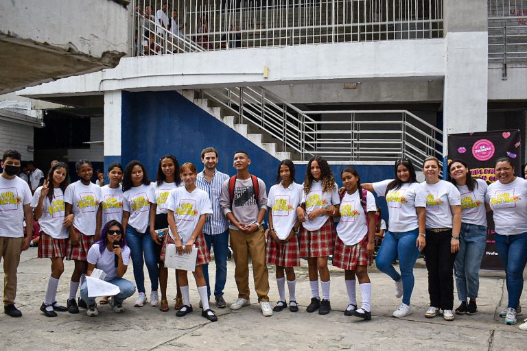 Estudiantes del programa A Calzón Quitao