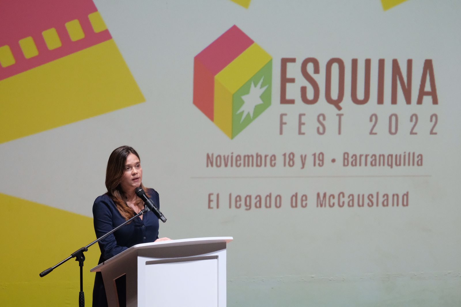 Secretaria de Cultura en evento Esquina Fest