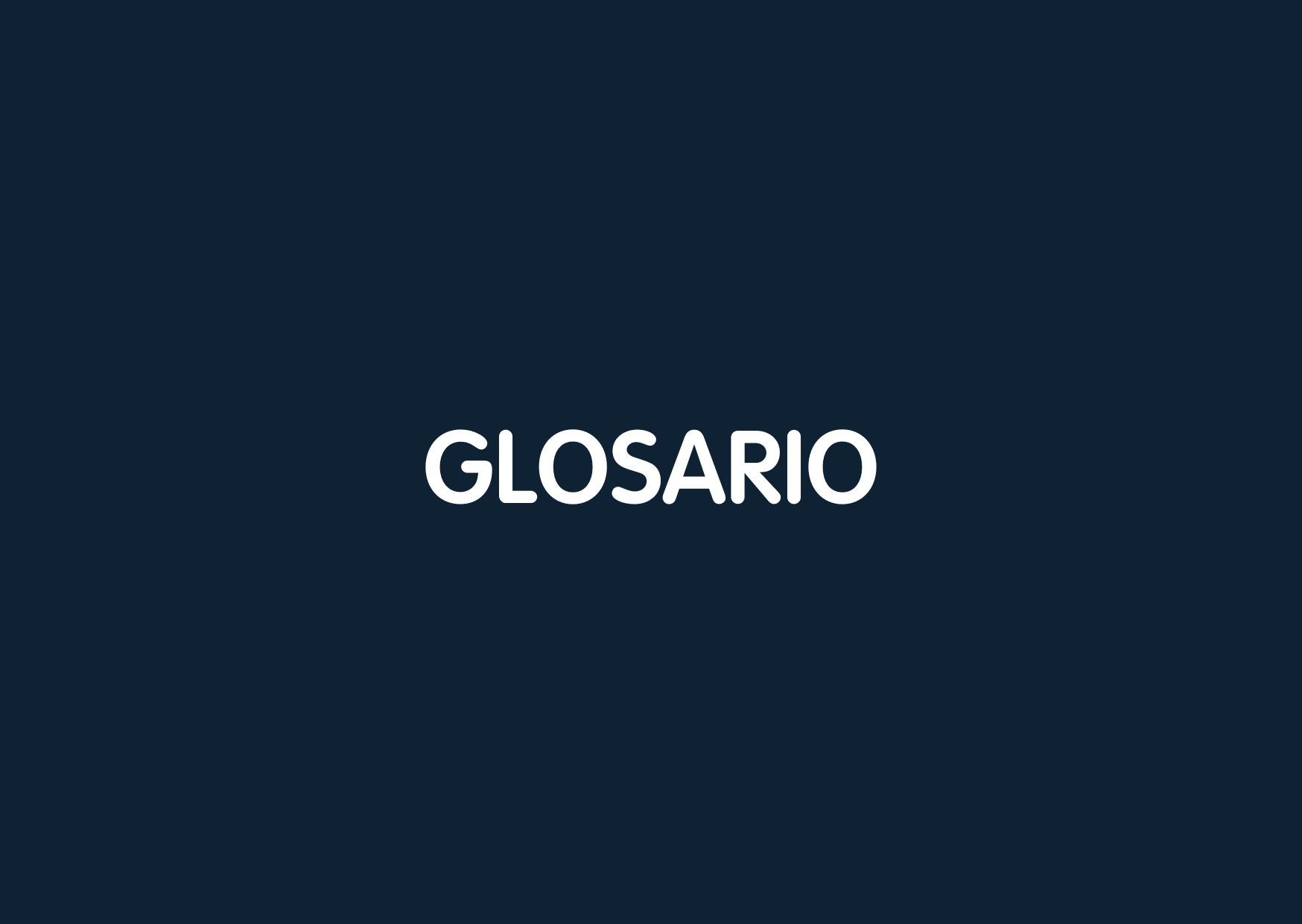 Banner Glosario