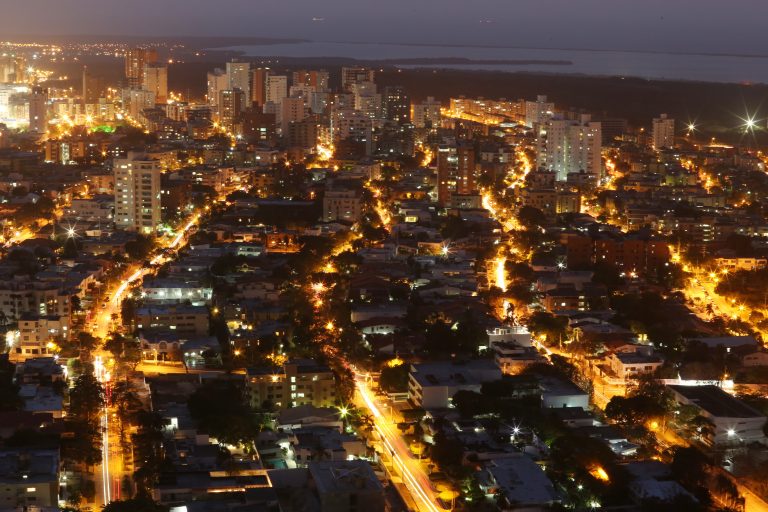 Barranquilla luces nocturnas