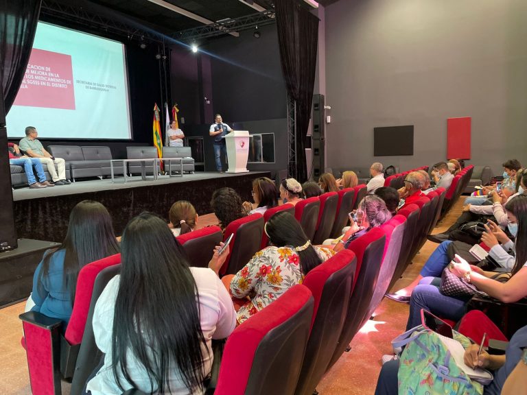 Evento de socialización de protocolo de entrega medicamentos